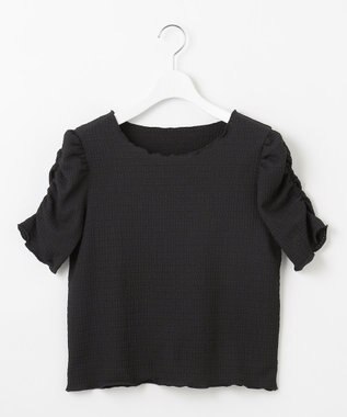 【洗える】レーシージャガード カットソー