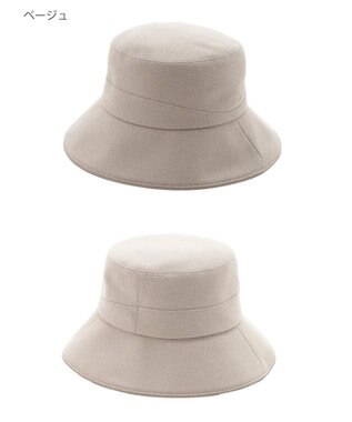 MOONBAT FURLA(フルラ) カーブ切り替え中つばハット 日本製 ベージュ