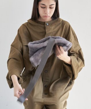 LOOM&SPOOL SRNメリノウール湯たんぽセット（ファシー） グレーGY