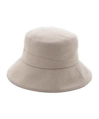 MOONBAT FURLA(フルラ) カーブ切り替え中つばハット 日本製 ベージュ