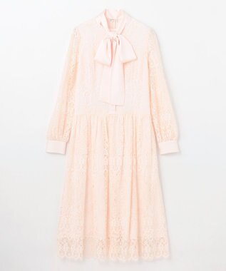 GRACE CONTINENTAL レースボウタイワンピース キナリ