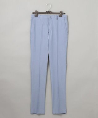 GOTAIRIKU ウエストアジャスター/折り目加工/吸汗速乾/洗える【ビジネス対応】クールマックスパンツ（24年モデル） サックスブルー系