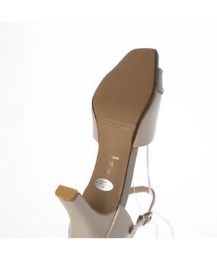 Riz raffinee <Riz raffinee>アンクルストラップサンダル ベージュメタリック