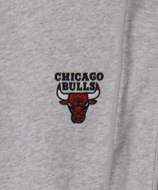 WEGO 別注NBAショートWZIPパーカー 杢グレー