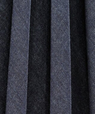 Ripo trenta anni 【大人気定番/特許技術】LONG PLEATS DENIM SKIRT プリーツ デニムスカート INDIGO