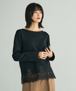 YECCA VECCA レースヘムニット