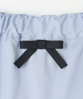 組曲 KIDS 【150-160㎝】アシンメトリーフリル キュロット サックスブルー系