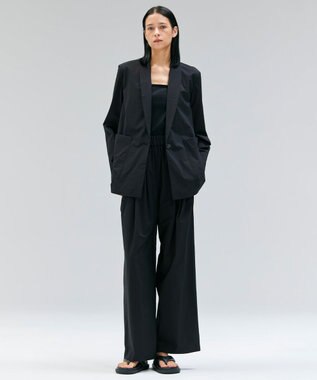 BEIGE， 【洗える/セットアップ対応】SPIGA / ショールカラーライトジャケット Black