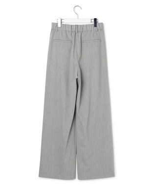 23区 S 【Oggi3月号掲載/セットアップ対応】ライトクロス ワイドパンツ ライトグレー系