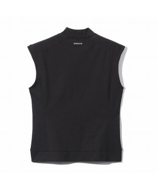 ZERO HALLIBURTON 【吸水速乾・UVケア】 フレンチスリーブモックネックTシャツ ZHG-W5S6b 82981 ブラック