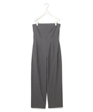 ICB 【洗える】ハイツイストツイル コンビネゾン シャンブレーグレー