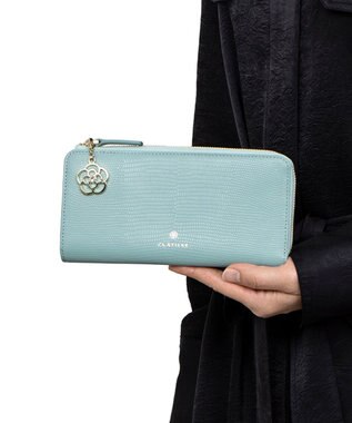 CLATHAS ペーシュ Lファス長財布 ミント