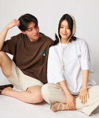 OP／FILA 【Ocean Pacific】ミッキー/水陸両用ビッグTシャツ/ユニセックス