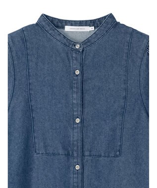 AMERICAN HOLIC デニムフレアシャツワンピース Indigo