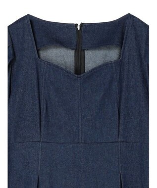 Maison de FLEUR デニムワンピース Navy