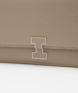 IACUCCI アバ バイカラーロングウォレット CERVO グレージュ