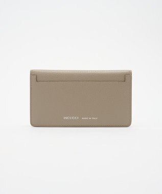 IACUCCI アバ バイカラーロングウォレット CERVO グレージュ