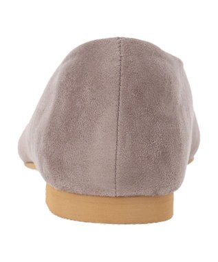 AMERICAN HOLIC 【整履き】スクエアトゥスェードフラットシューズ Light Beige