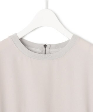 ICB L 【WEB限定・接触冷感・UVケア・速乾・防シワ・洗える】 FluidBackSatin  ワンピース トープ系