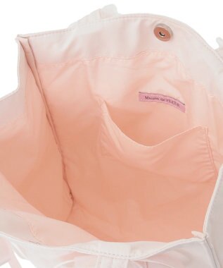 Maison de FLEUR チュールハンドルスクエアトートバッグ Pink