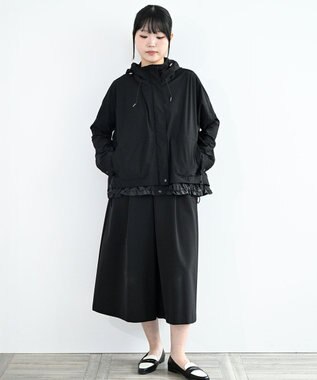 FORFORMO Pacable Aline Blouson パッカブルAラインブルゾン ブラック
