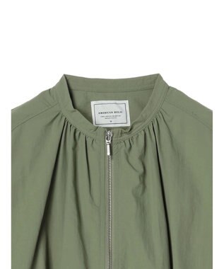 AMERICAN HOLIC 撥水加工ギャザーブルゾン Khaki