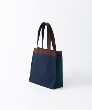 TRICOTE バイカラーペーパーバッグ 39NAVY