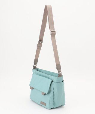 Y'SACCS ダブルタブ　トラベルショルダーバッグ ライトグリーン