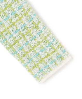 TOCCA 【百田夏菜子さん着用】FLUFFY PATH ニットジャケット ライトグリーン系