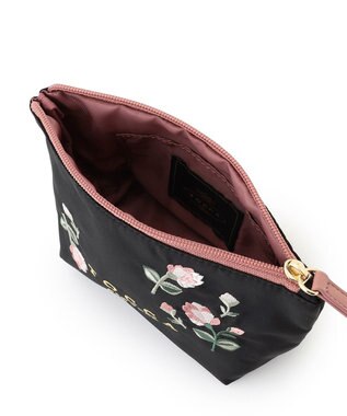 TOCCA 【一部カラー撥水】BOUQUET DE REVE POUCH ポーチ ブラック系