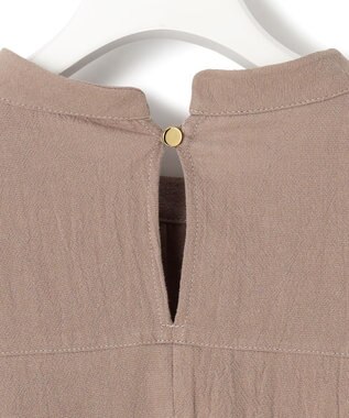 J.PRESS YORK STREET 【WOMEN】バックドレープドルマン ブラウス ブラウン系