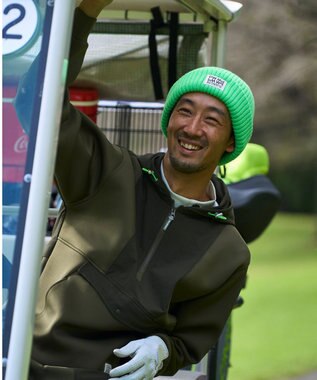 PW CIRCULUS 【MEN】NEW ダンボール デタッチャブルフーディー カーキ系