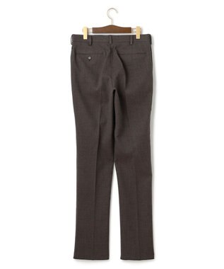 J.PRESS MEN 【J.PRESS MOVING / セットアップ対応】ジャージライク スラックス ダークブラウン系