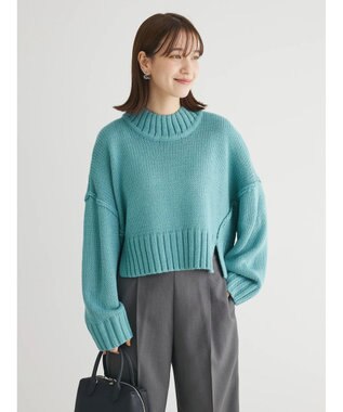 Green Parks ・ＳＵＧＡＲ　ＳＰＯＯＮ　ハイネックショートニット