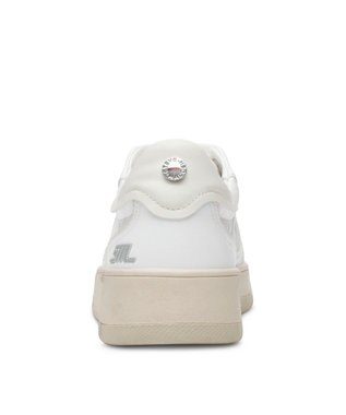 STEVE MADDEN BAL HARBOUR 厚底ローカットスニ―カー ホワイトクリーム