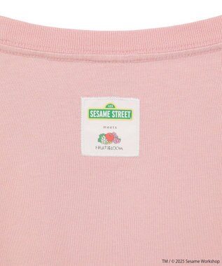 Green Parks セサミストリートミーツフルーツオブザルーム　ロンＴＥＥ Pink