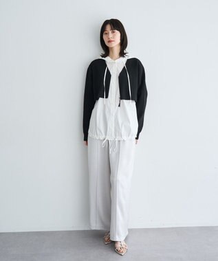 YECCA VECCA ヴィンテージサテンイージーパンツ Light Gray