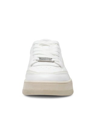 STEVE MADDEN BAL HARBOUR 厚底ローカットスニ―カー ホワイトクリーム