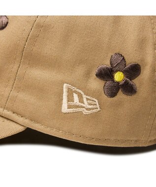 WEGO 【ユニセックス着用ITEM】NEWERA　920　MLB　FLOWER　EMB カーキ