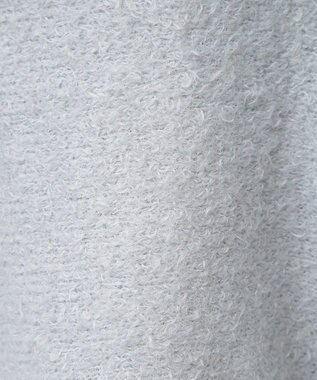 earth music&ecology チュール肩リボンニットプルオーバー Gray