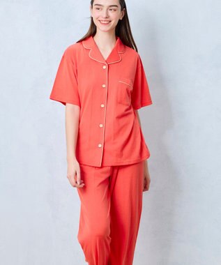  【綿100％】強撚天竺半袖パジャマ MADE WITH LIBERTY FABRIC