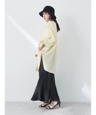 earth music&ecology ウ゛ィンテージボタンシャツ Yellow