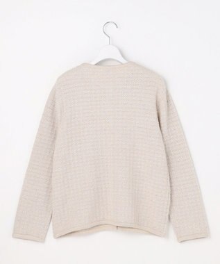 J.PRESS LADIES S NEW TWEED ニット ジャケット ベージュミックス系