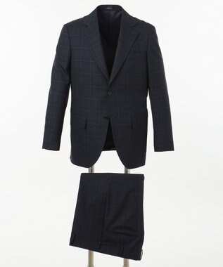 J.PRESS MEN 【ESSENTIAL CLOTHING】ミスティチェック スーツ ネイビー系4