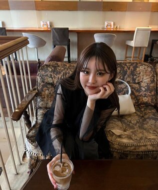 Green Parks AnriettMusee ドットチュール２ＷＡＹボウタイブラウス Black