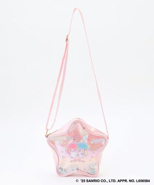 ANY KIDS 【any FAM× リトルツインスターズ 】キキ&ララ 星形ショルダーバッグ ピンク
