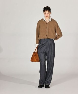 LENO SAXONY GURKHA TROUSERS 《UNISEX》サキソニーグルカパンツ HEATHER GRAY