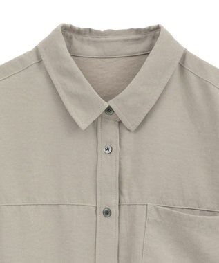 YECCA VECCA ピーチ起毛シャツ Mint Green