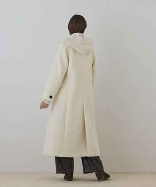 GRACE CONTINENTAL ショートビーバーロングコート キナリ