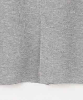 J.PRESS LADIES Vis/Peスパーク ハーフスリーブ ニットジャケット グレー系